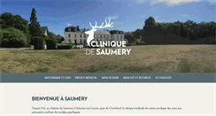 Desktop Screenshot of cliniquesaumery.com